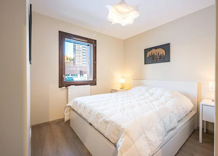 3 Pièces Neuf à Avec 2 Parkings, 4 Personnes - Fr-1-351-272 Appartement La Plagne-Tarentaise