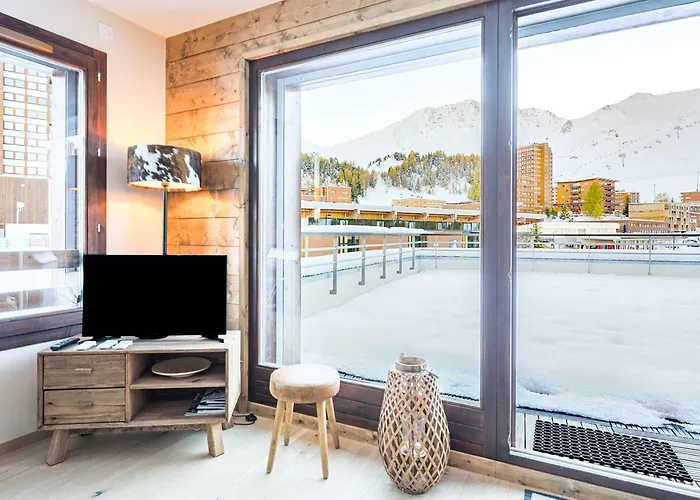 Appartement 3 Pièces Neuf à Avec 2 Parkings, 4 Personnes - Fr-1-351-272 La Plagne-Tarentaise